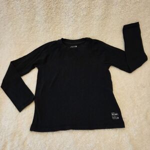Joe's Black Thermal Long Sleeved Shirt (Boys Size 7)